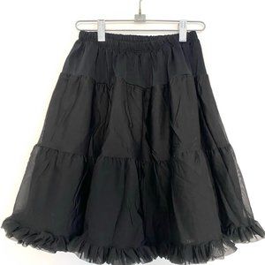 American Apparel black petticoat